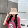 2022新款帽子女春夏季时尚百搭秋渔夫帽2022新款潮流遮阳防晒盆帽 商品缩略图3