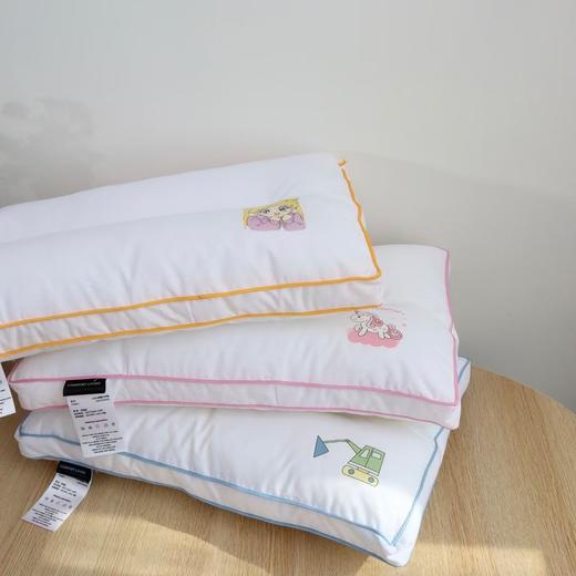 惠慈家居儿童防螨水洗枕 全棉面料 聚酯纤维填充 专为1-7岁儿童设计 商品图2