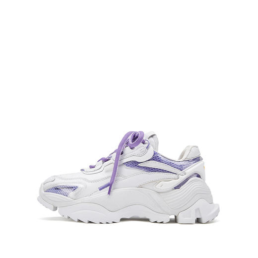 【2021夏季新品】运动休闲ins潮酷百搭舒适增高小白鞋老爹鞋女S21AM53661 商品图3
