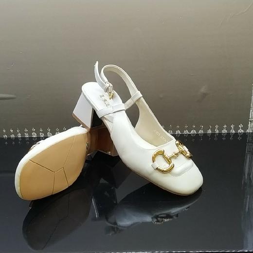 lfgj jeans BR903 夏季中性复古粗跟凉鞋 商品图3