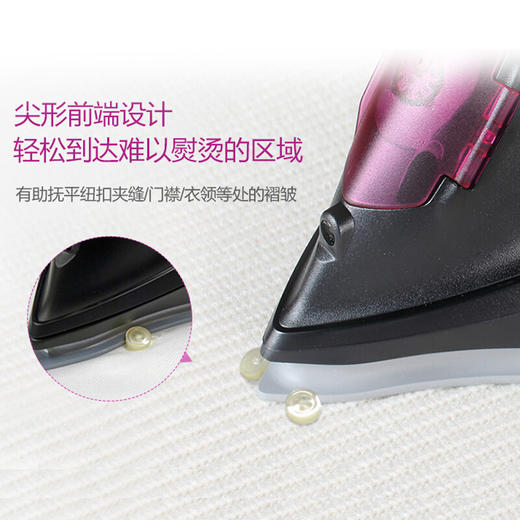 【特价机】松下电熨斗家用 手持蒸汽挂烫机 蒸汽熨烫 自动清洁 NI-U401C 商品图5