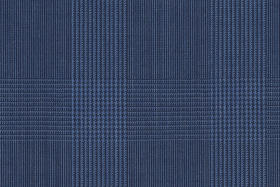 WT82193-902 全毛高支花呢 【蓝色 格子 平纹 W100】(WT101)