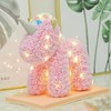 《独角兽》PE仿真花独角兽粉色带灯款 商品缩略图1