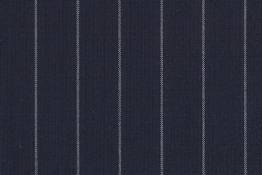 WT82198-203 全毛高支花呢 【深蓝 条纹 平纹 W100】(WT101) 商品图0