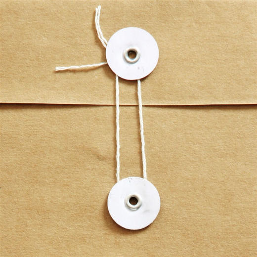 得力5953牛皮纸档案袋(混浆)(米黄色)(10只/包) 商品图1