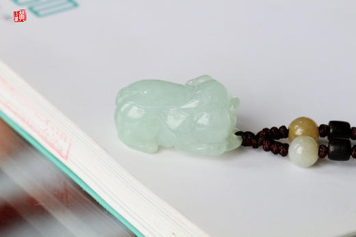 天然翡翠【福猪】吊坠  配精美挂绳 商品图1