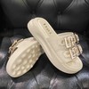 lfgj jeans BM004 厚底拖鞋夏季新款增高懒人外穿脚胖脚宽一字拖松糕防滑凉拖鞋 商品缩略图4