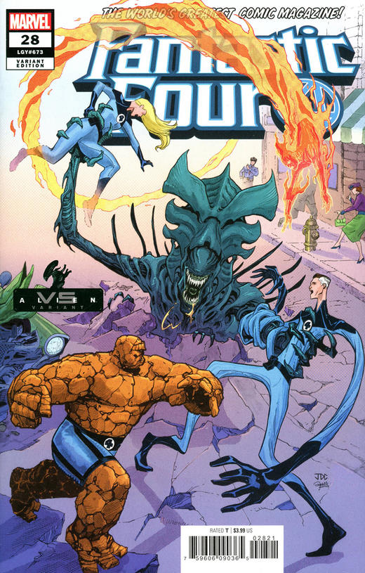 变体 神奇四侠 Fantastic Four 019-032 商品图5