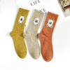 【19元6双】【5-7岁】小熊袜子卡通中筒袜女潮流街头百搭简约春夏薄袜【2113205】 商品缩略图1