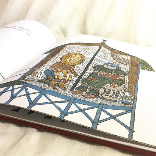 奇想国童书太阳和月亮为什么住在天上儿童异域文化经典图画绘本 商品图3