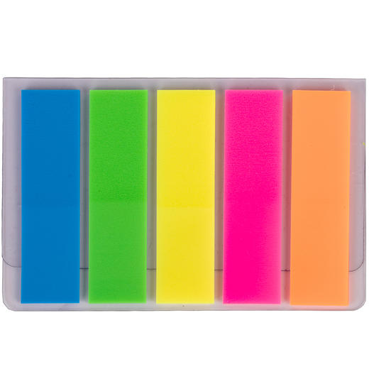 得力9063指示标签12*44mm(混)(袋) 商品图0