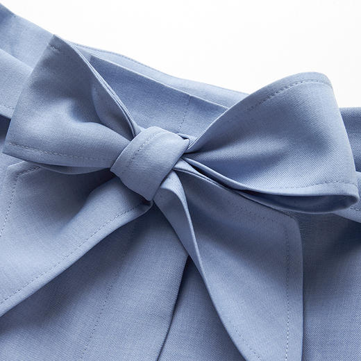 VIMAGE纬漫纪夏季高腰雪纺短裤宽松轻薄通勤阔脚西装短裤裤子V1505114 商品图4