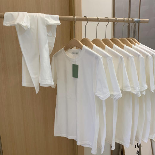 福利款丨搭配好物 美式重磅 纯棉不透 宽松圆领T恤#SS2125 商品图7