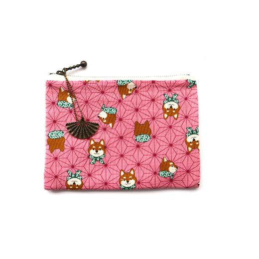 HUJI祤集Komon收纳包风の花龟甲纹小柴 商品图0