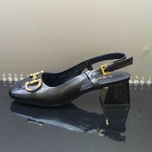 lfgj jeans BR903 夏季中性复古粗跟凉鞋 商品图7