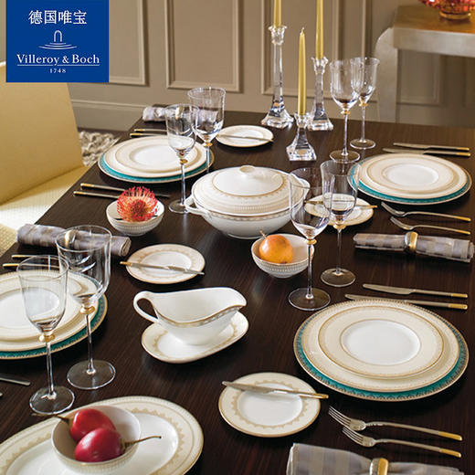 德国唯宝villeroyboch  Samarkand系列奢华中东个人碗/盘散件-10-4645 商品图4