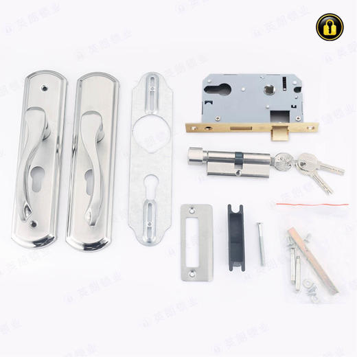 〖B349〗3332小50钢可调孔距双舌执手锁 商品图3