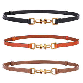 搭配利器丨牛皮﹢复古铜扣 洗皮带#PA2175