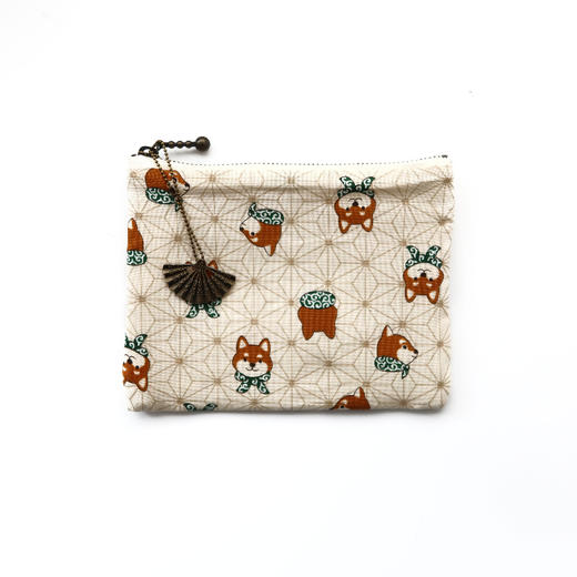 HUJI祤集Komon收纳包风の花龟甲纹小柴 商品图3