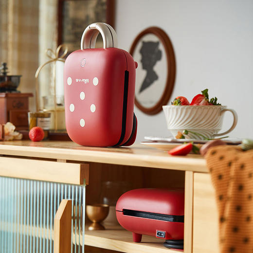 【小程序】小熊三明治机早餐机家用小型多功能面包吐司压烤轻食机SMZ-B05N1（双色可选） 商品图3