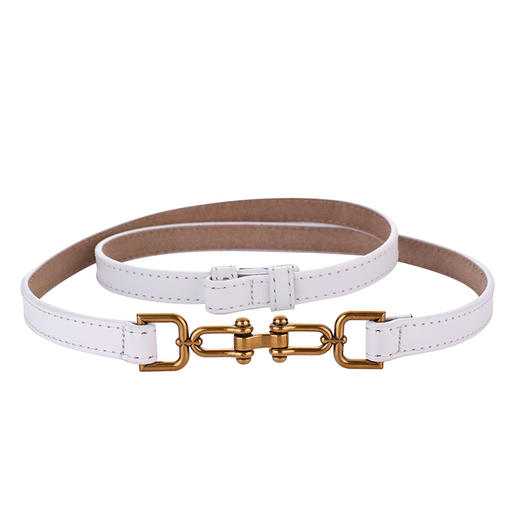 搭配利器丨牛皮﹢复古铜扣 洗皮带#PA2175 商品图5