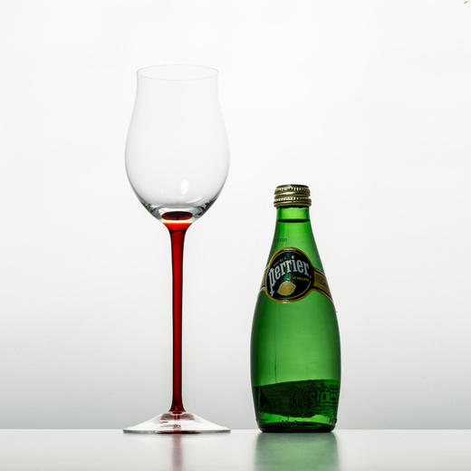 【Kisslinger Kristallglas】奥地利原产水晶玻璃酒杯红脚高脚杯350ml 玫瑰红葡萄酒杯（散装 无礼盒） 商品图1
