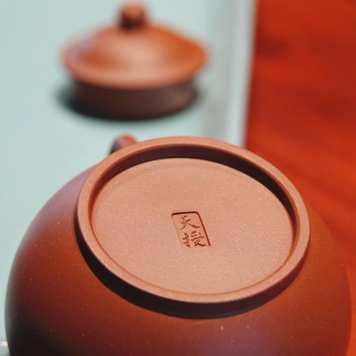 天授款紫砂/红紫泥•古式轮珠120cc 龙窑烧造/玩家级 商品图3