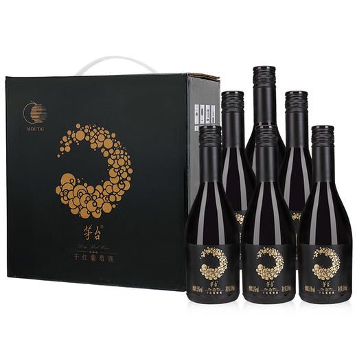 茅台干红葡萄酒249ml×6 整箱装 商品图6