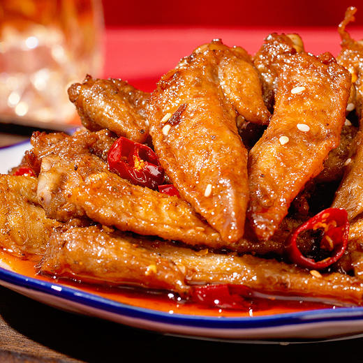 【椒盐记】 麻辣冷吃鸡翅尖 120g（不参与满赠活动） [福利品] 商品图1