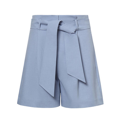 VIMAGE纬漫纪夏季高腰雪纺短裤宽松轻薄通勤阔脚西装短裤裤子V1505114 商品图5