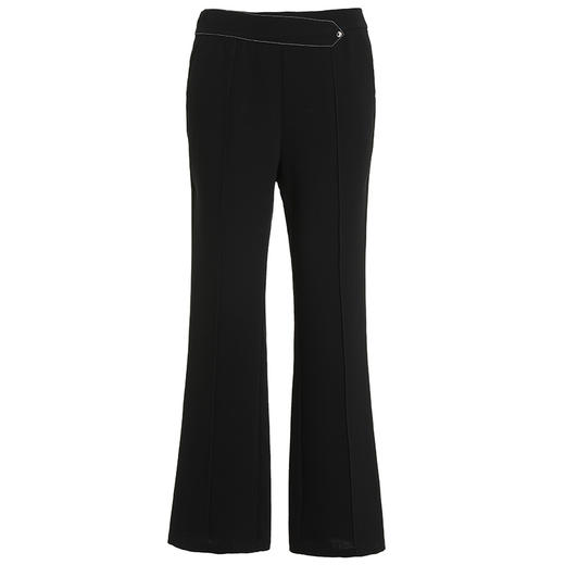 乔万尼夏季新款微喇直筒休闲裤设计感长裤EI2F848 商品图4