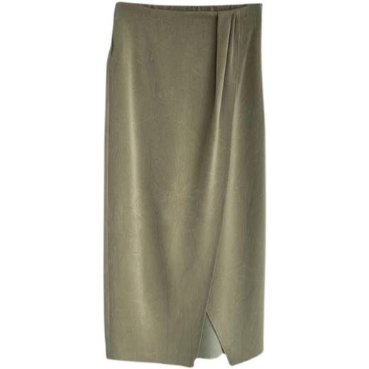 裁缝学苑AG156 气质绸缎面高腰半身裙纸样女装裙子服装半裙打版图 商品图4