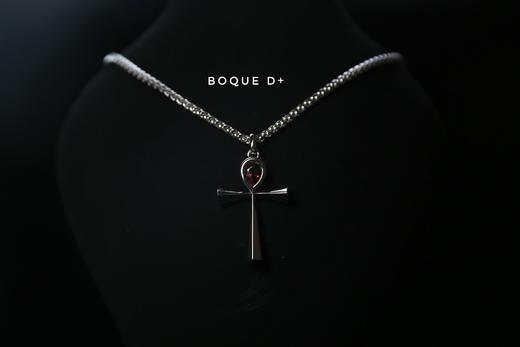 Boque d+ 宝趣定制原创设计925银安卡碧玺定制吊坠 商品图2