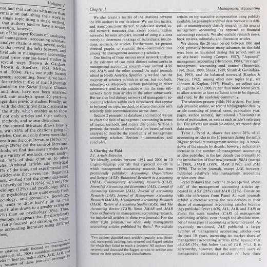 【中商原版】Handbook of Management Accounting Research 英文原版 管理会计研究手册 第1版 Christopher Chapman 商品图5