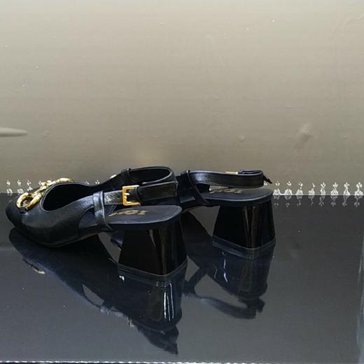 lfgj jeans BR903 夏季中性复古粗跟凉鞋 商品图10