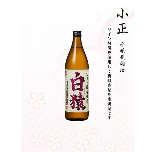 【华湘 小正】白猿麦烧酒900ML（无拎袋盒子） 商品图0