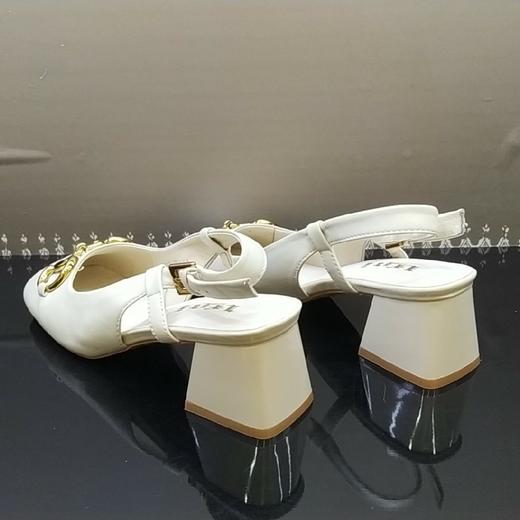 lfgj jeans BR903 夏季中性复古粗跟凉鞋 商品图4