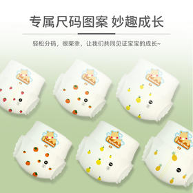【会员日活动  1000积分+29.9限量抢】 ｜爹地宝贝水果POPO成长裤L码36片