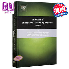 【中商原版】Handbook of Management Accounting Research 英文原版 管理会计研究手册 第1版 Christopher Chapman
