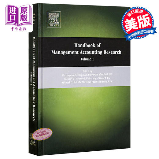 【中商原版】Handbook of Management Accounting Research 英文原版 管理会计研究手册 第1版 Christopher Chapman 商品图0
