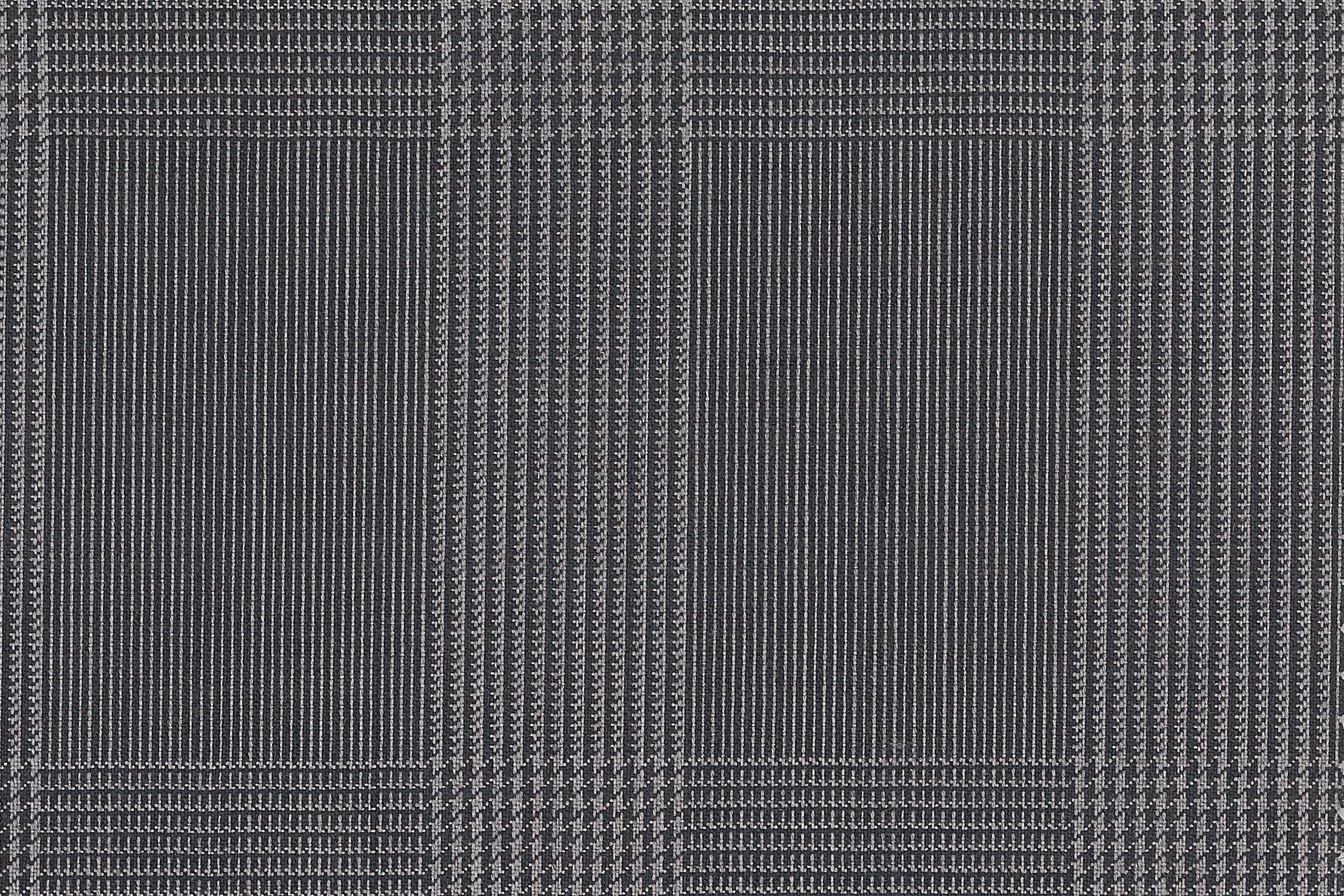 WT82193-901 全毛高支花呢 【灰色 格子 平纹 W100】(WT101)