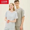 红豆居家干爽棉系列男/女士圆领短袖短裤居家服 商品缩略图0