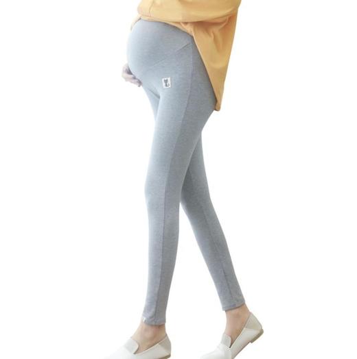 【服饰鞋包】*春秋款棉孕妇九分托腹打底裤200斤加大码 商品图4