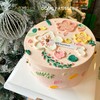 INS复古 手绘粉花 · 奶油蛋糕 商品缩略图0