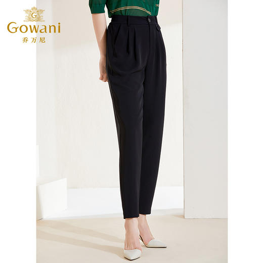 乔万尼夏季新款休闲裤哈伦裤显瘦遮肉长裤EI2F807 商品图1