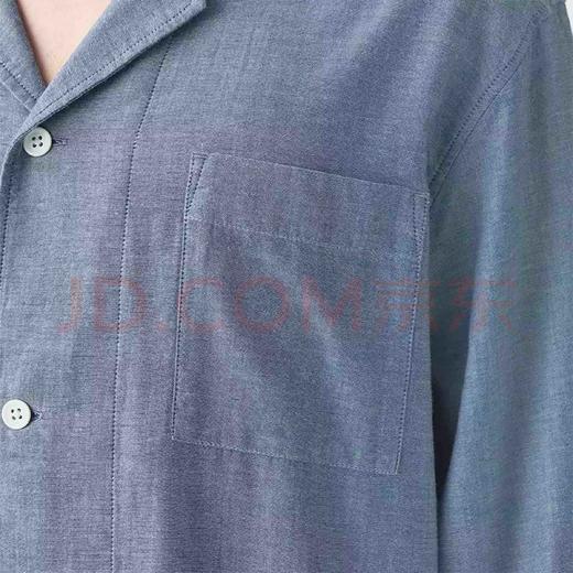 Muji无印良品无侧缝双层纱织睡衣春夏男款超舒适正品保真 商品图6