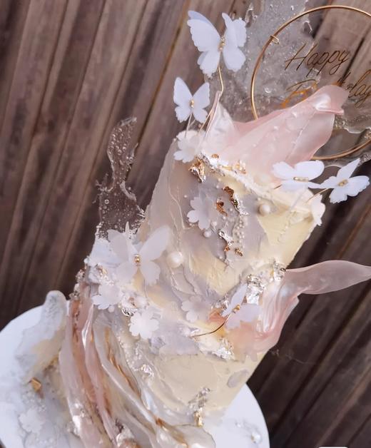 双层蝴蝶手工艾素糖款 商品图0