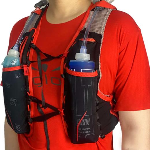 URG两用折叠软水壶Water Twins男女跑步运动户外越野跑马拉松比赛训练健身便携软身瓶 商品图5