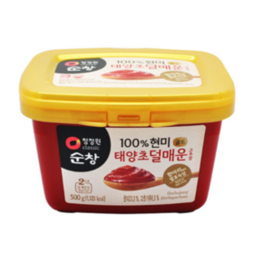 清净园 玄米粘微辣辣椒酱500g 