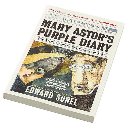 【中商原版】玛丽 阿斯特的紫色日记 Mary Astor s Purple Diary The Great American Sex Scandal of 1936 英文原版 Edward So 商品图2